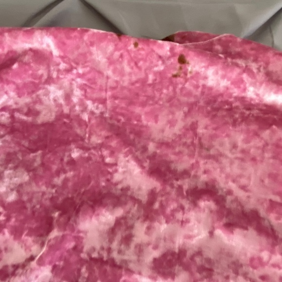 VS PINK VELVET VELOUR SOFT ROBE - M - Picture 5 of 5